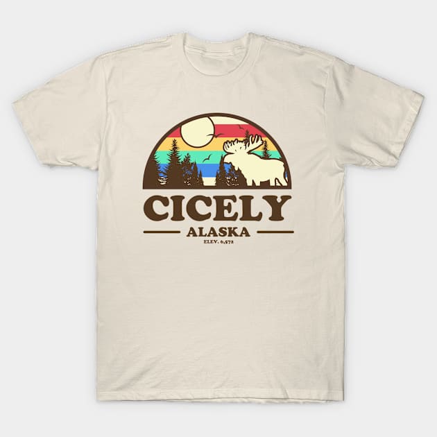 Cicely Alaska T-Shirt by deadright